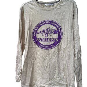 GCU Grand Canyon University Antelopes Camp David Long-Sleeve Tee Shirt, Med